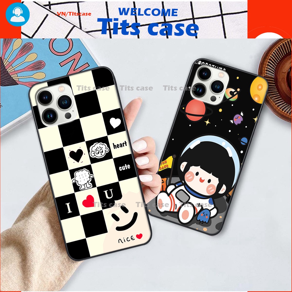 Ốp lưng ip 13 PRO / 13 PRO MAX in hình bò sữa, gấu be@r, cute cực  ĐỈNH -  cực CHẤT-  cực COOL