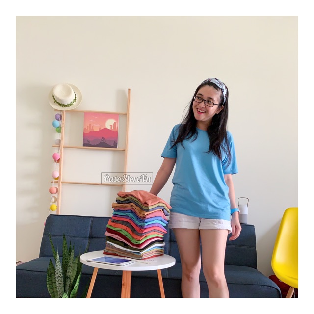Áo thun màu sắc - PASO UNISEX BASIC TEE | BigBuy360 - bigbuy360.vn