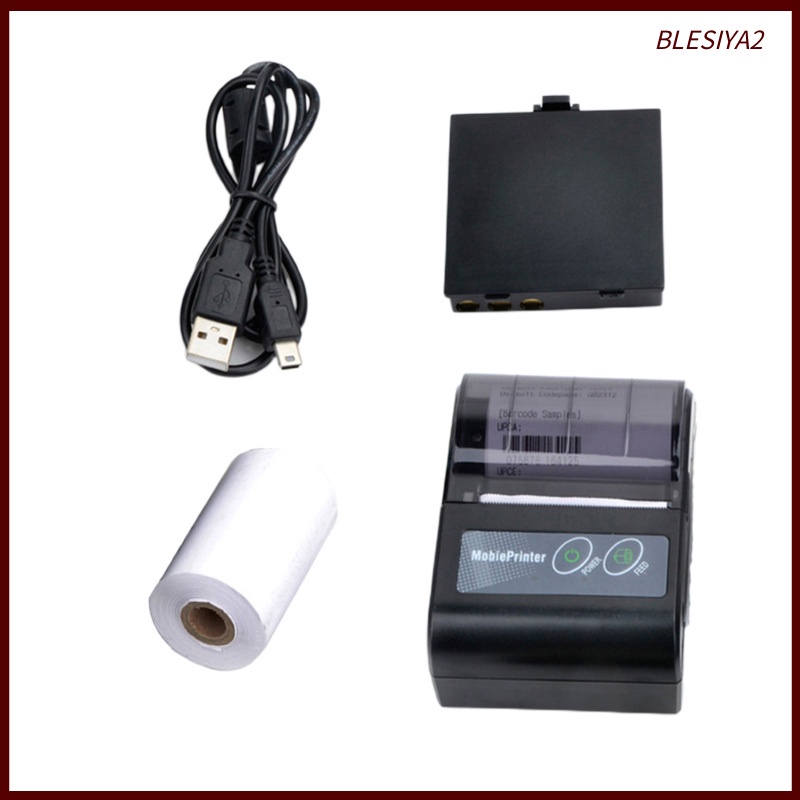 Mini Bluetooth Wireless Mobile Thermal Receipt Printer Restaurant Store