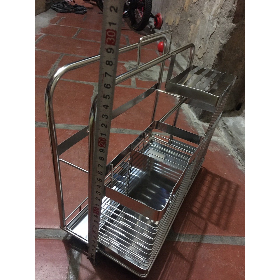 Gía Đa Năng để dao,thớt,môi,thìa,đũa inox 204 xịn