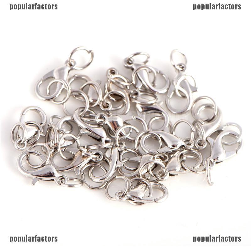 Bộ 20 Móc Khóa Hợp Kim Cho Dây Chuyền /