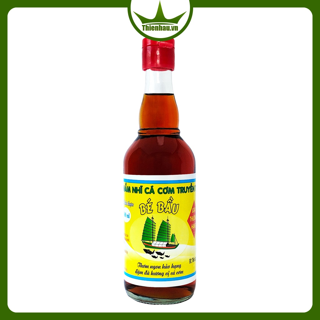 Thùng Nước mắm Bé Bầu loại thượng hạng 6 chai 500ml