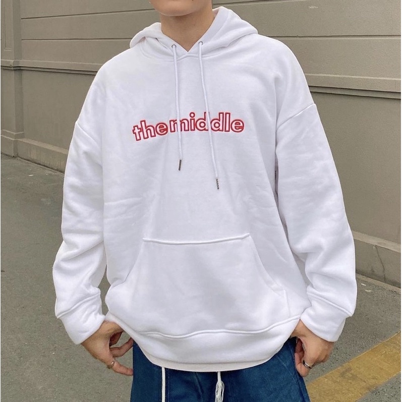 Áo Hoodie 3D THEMIDDLE (chất nỉ bông, thêu nổi) | BigBuy360 - bigbuy360.vn