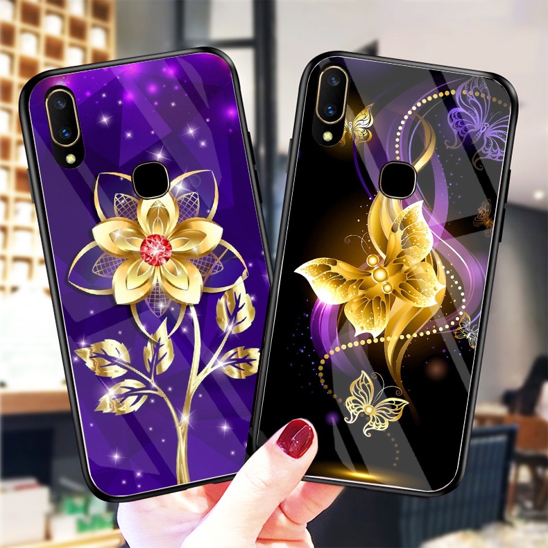 Ốp Lưng VIVO V9, V9 YOUTH, Y85, V11i Ốp kính bóng cao cấp mới nhất