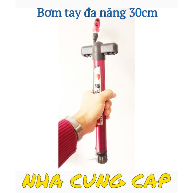 (GIÁ HỦY DIỆT) BƠM TAY ĐA NĂNG XE ĐẠP, XE MÁY