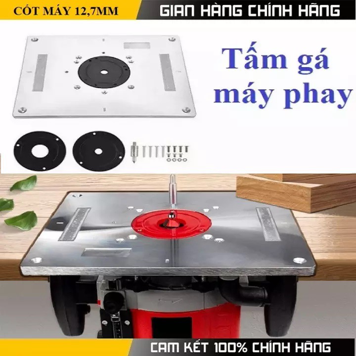 Tấm gá chế máy phay bàn loại To full phụ kiện