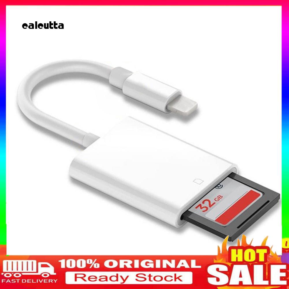 ★DC★OTG SD/TF Camera Memory Card Reader Mobile Phone Adapter Cable for iPad iPhone