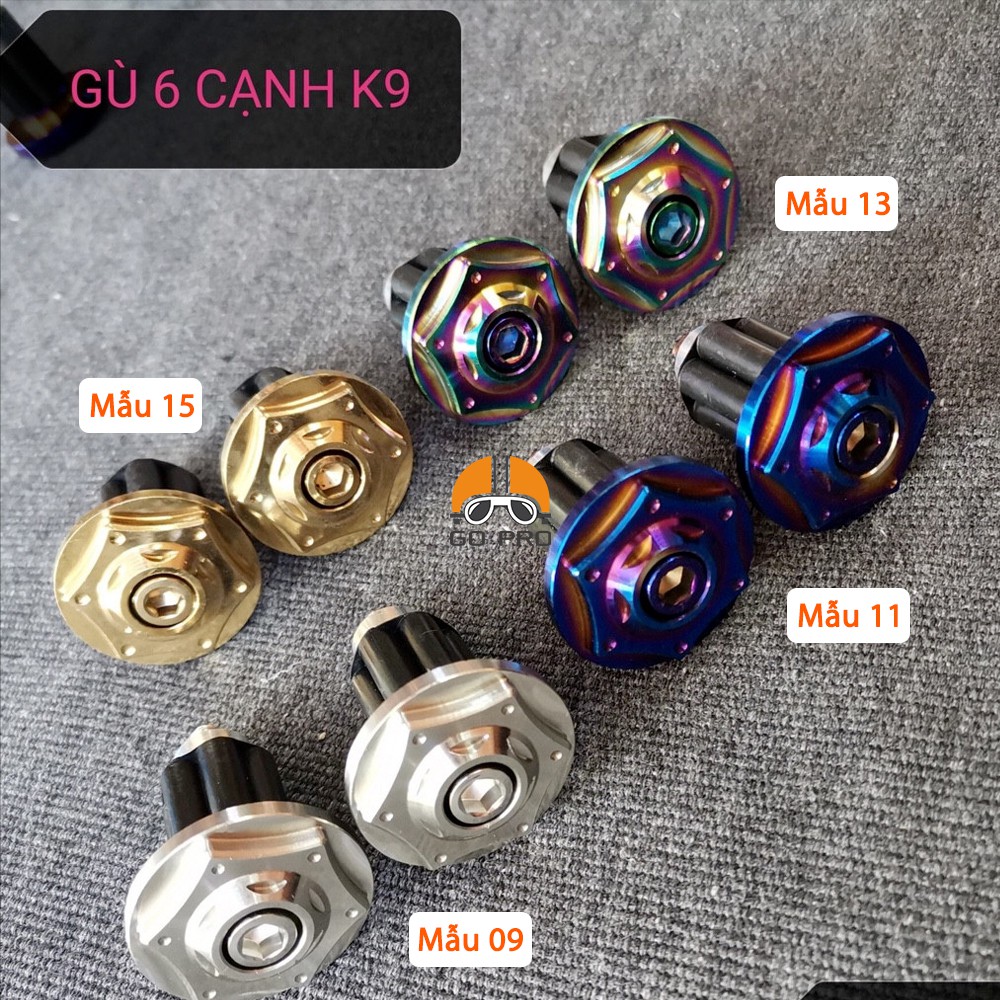 [CHÍNH HÃNG] Bộ Sưu Tập Gù Nhôm CNC Xe Máy Số 03