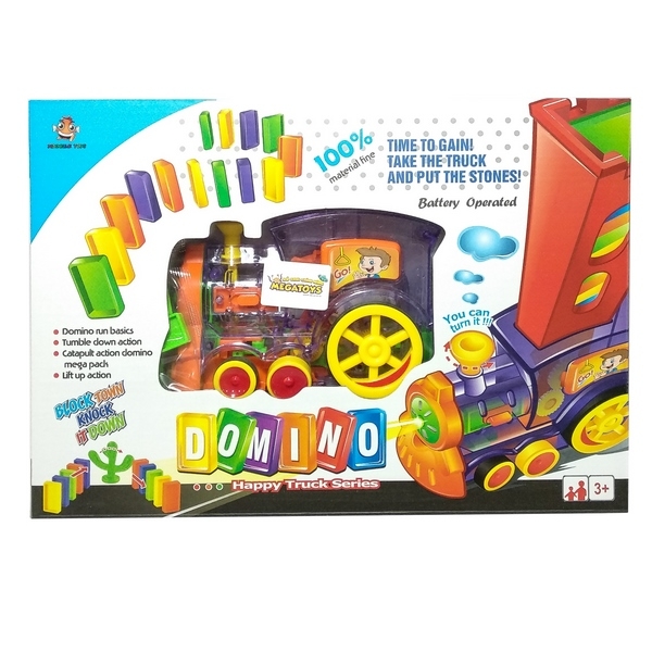 Tàu Hoả Domino - Domino Xếp Tự Động (Cho Bé Trai Năng Động) - 2006A - OEM