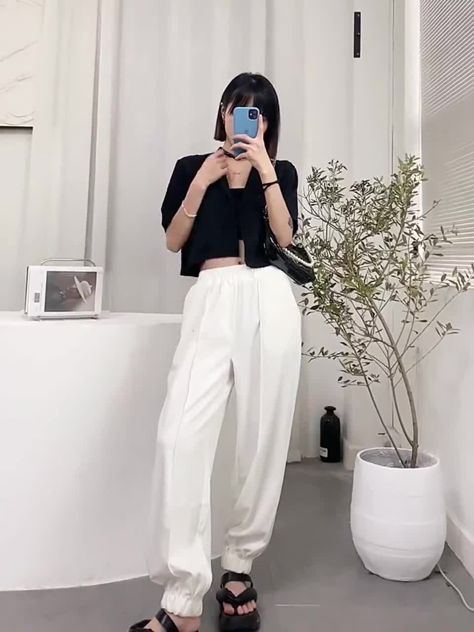 Xiaozhainv Áo Khoác Blazer Tay Ngắn Thời Trang Thanh Lịch Cho Nữ | BigBuy360 - bigbuy360.vn