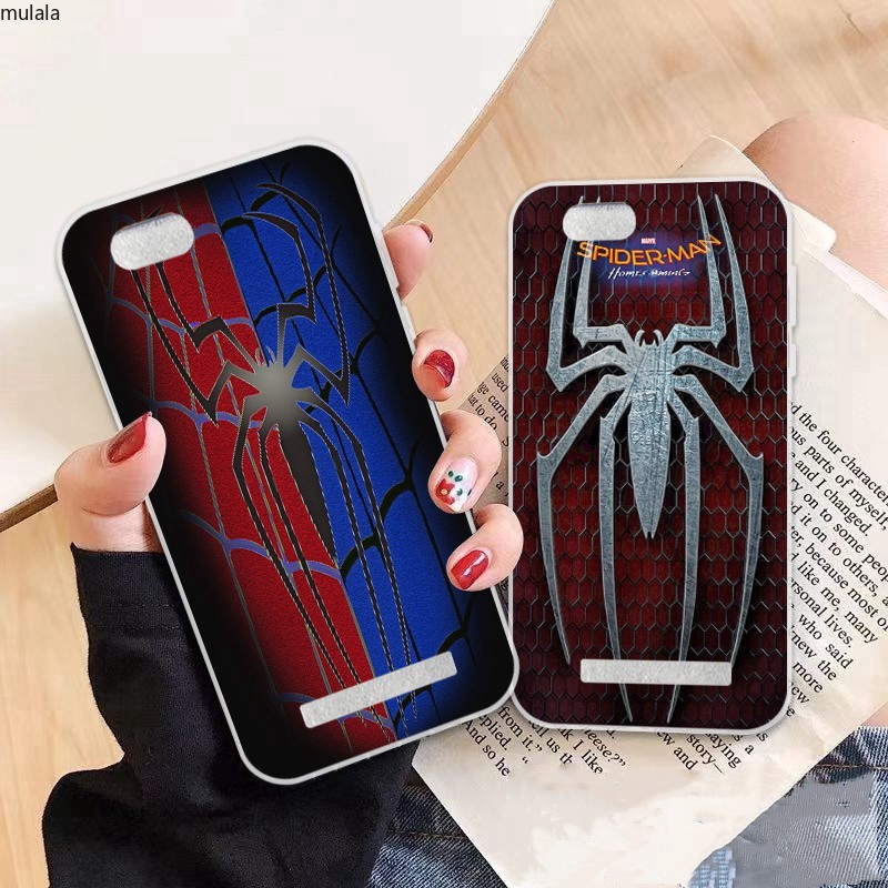 Ốp Điện Thoại Tpu Dẻo Họa Tiết Spiderman 5 Cho Lenovo Vibe C K4 K5 K6 K8 Note A536 P2 A6000 K3 A6010 A1000