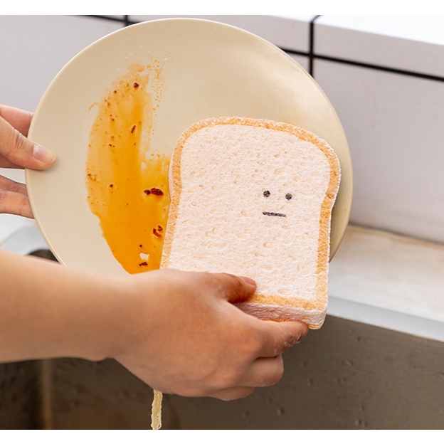 Miếng Xốp Rửa Chén Đa Năng Thấm Hút Tốt Tiện Dụng