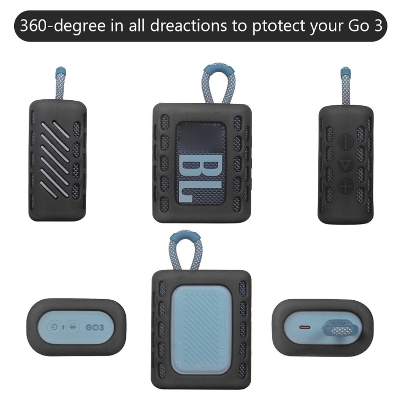 Túi Silicone Chống Sốc Chống Bụi Cho Loa GO 3 Ốp