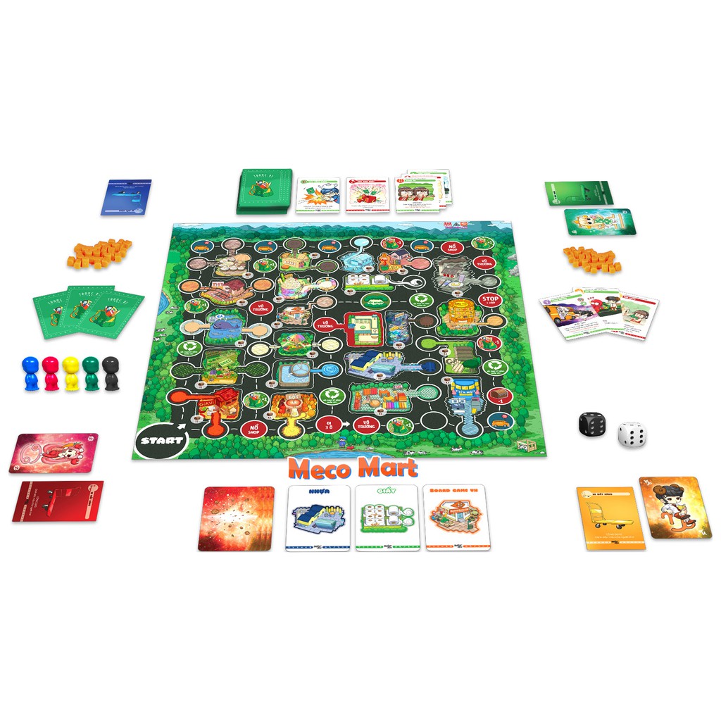 Board Game Lớp Học Mật Ngữ - Cuộc Đua Sao Chổi Bộ trò chơi CHÍNH HÃNG Giá Tốt Cho Thiếu Nhi - Đồ Chơi Giáo Dục MeduShop