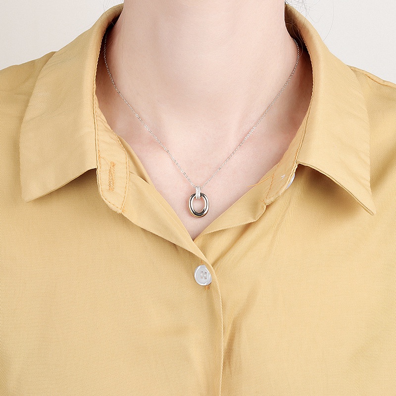 Vòng cổ Hình Chữ O Phong Cách Ins Dành Cho Nữ