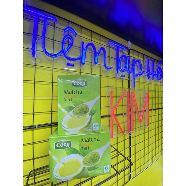 Trà sữa matcha Cozy 3 in 1 hộp 306g