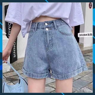 Quần sooc bò jean nữ quần shorts bò jean nữ cạp cao hot 2021