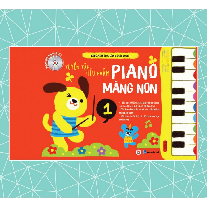 [Mã LIFEB04ALL giảm 10% tối đa 15K đơn 0Đ] Sách - Tuyển Tập Tiểu Phẩm Piano Măng Non Phần 1