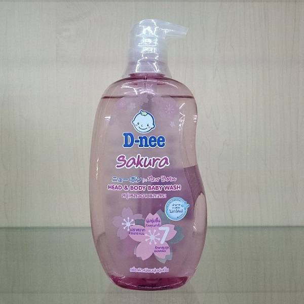 Sữa tắm gội toàn thân Dnee nhiều màu dành cho bé 400ml