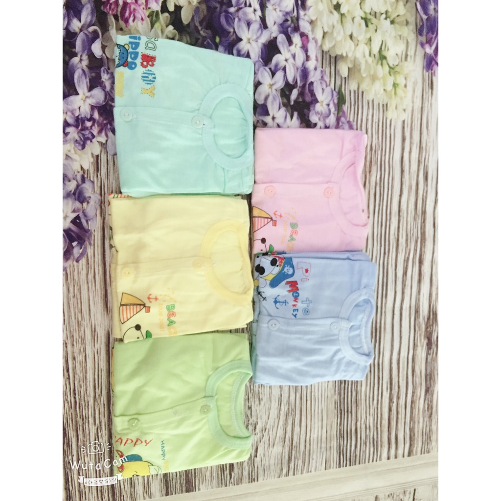 Áo Sơ Sinh Cotton Mềm Mịn Cho Bé Yêu