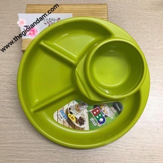 Thanh lý nghỉ bán Khay ăn dặm BLW TRÒN Nhật Bản