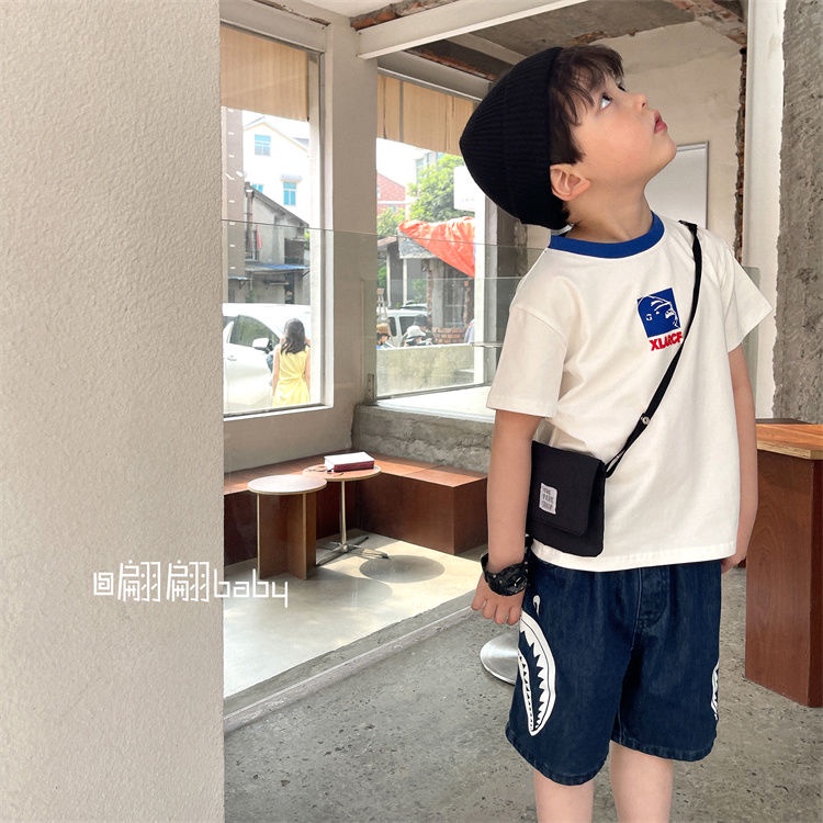 Quần Short Cotton Ống Rộng Thoải Mái Màu Trơn Thời Trang Mùa Hè Cho Bé Trai 22 Xu Hướng 5