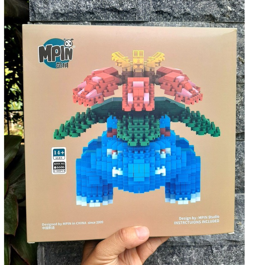 [ ĐỖ LẠC SHOP ] Bộ Đồ Chơi Lắp Ráp Lego Pokemon " ẾCH KÌ DIÊU "