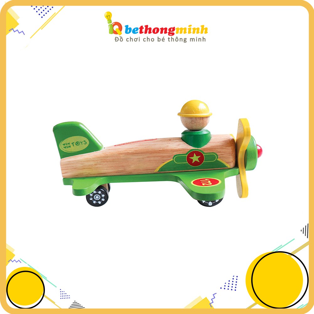 Đồ chơi gỗ cho bé các loại máy bay hàng Winwintoys Việt Nam có ảnh thật