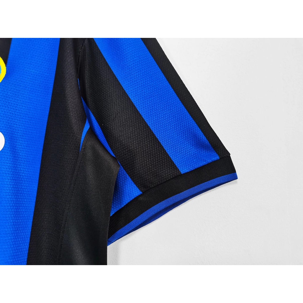 Spot mùa giải 1998-99 inter milan sân nhà jersey áo bóng đá thể thao