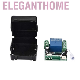 Eleganthome 1Channel Wireless Remote Control White Button Switch  Receiver Relay Module