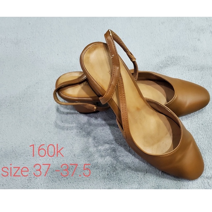 Giày công sở si hiệu da thật secondhand SIZE 37