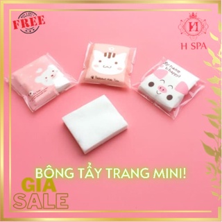 Bông Tẩy Trang Mini