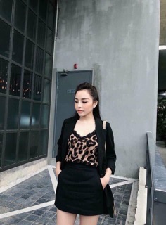 Áo 2 dây phối ren