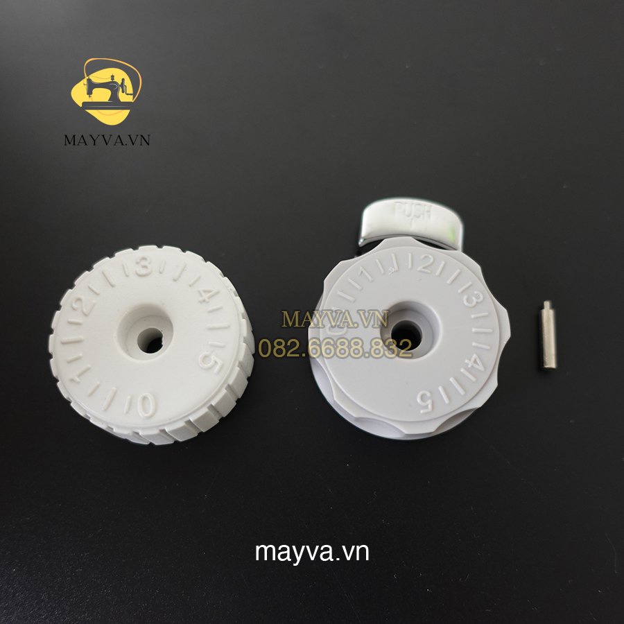 Núm số chỉnh chỉ thưa dày máy 1 kim công nghiệp