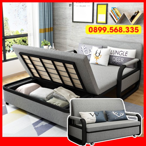 Giường Sofa gấp gọn thành ghế thông minh kích thước 1m6x1m9 – Ghế sofa giường