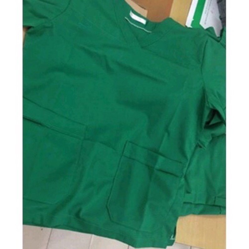 Bộ quần ao phẫu thuật xanh