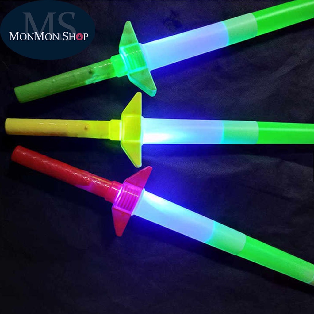 Gậy Tôn Ngộ Không Đèn Led Phát Sáng/ Đồ Chơi Cầm Tay Phát Sáng Có Đèn Âm Thanh Vui Nhộn