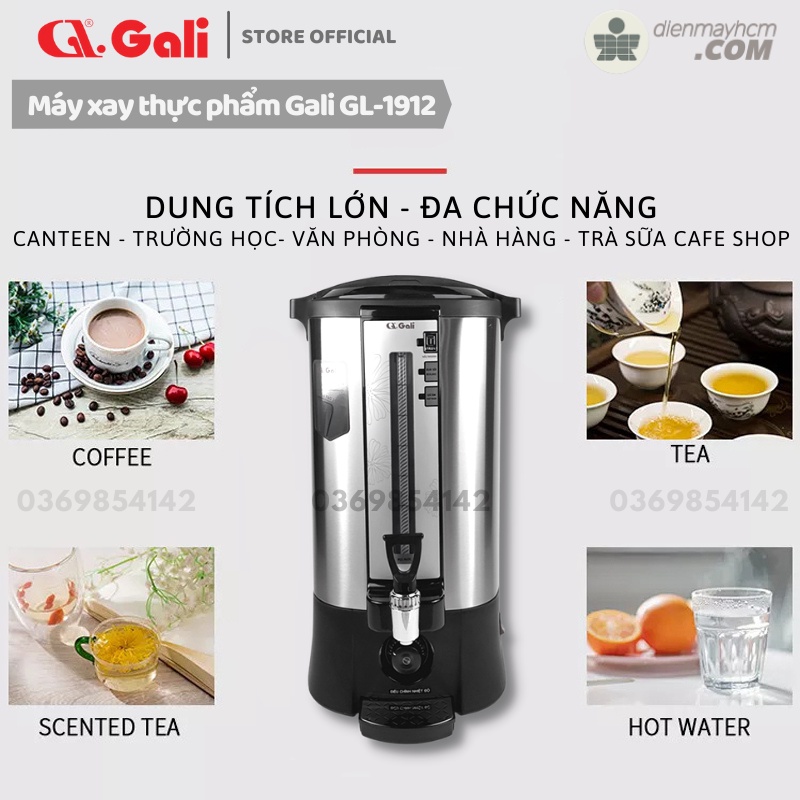 Bình Đun Nước Nóng Gali GL-6020A 2500W 20 lít Hàng Nhập Khẩu