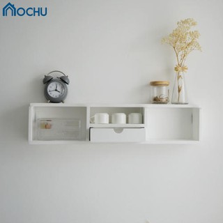 Kệ Gỗ Trang Trí Treo Tường OCHU - Alan Shelf - White
