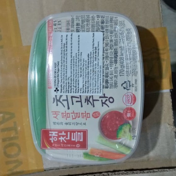 Tương ớt chua ngọt chấm rau củ Hàn Quốc 170g