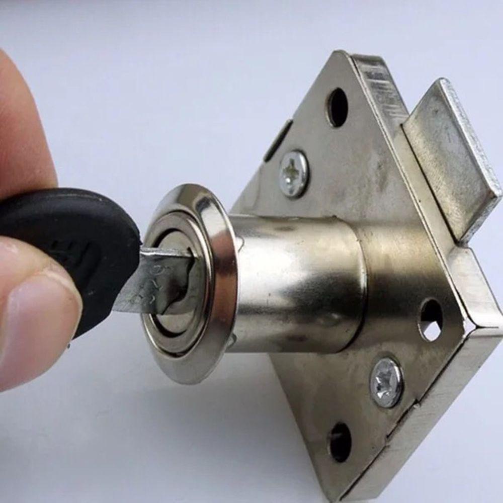 Ổ Khóa Ngăn Kéo Tủ Bằng Gỗ Thông Dụng Bền Bỉ