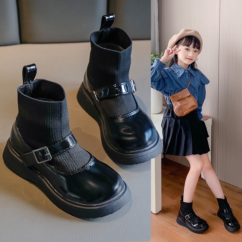 Giày boot CỔ CHUN cho bé mã 900110
