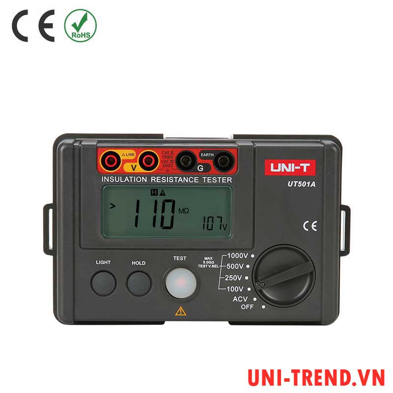 UT501A đồng hồ đo điện trở cách điện Uni-Trend