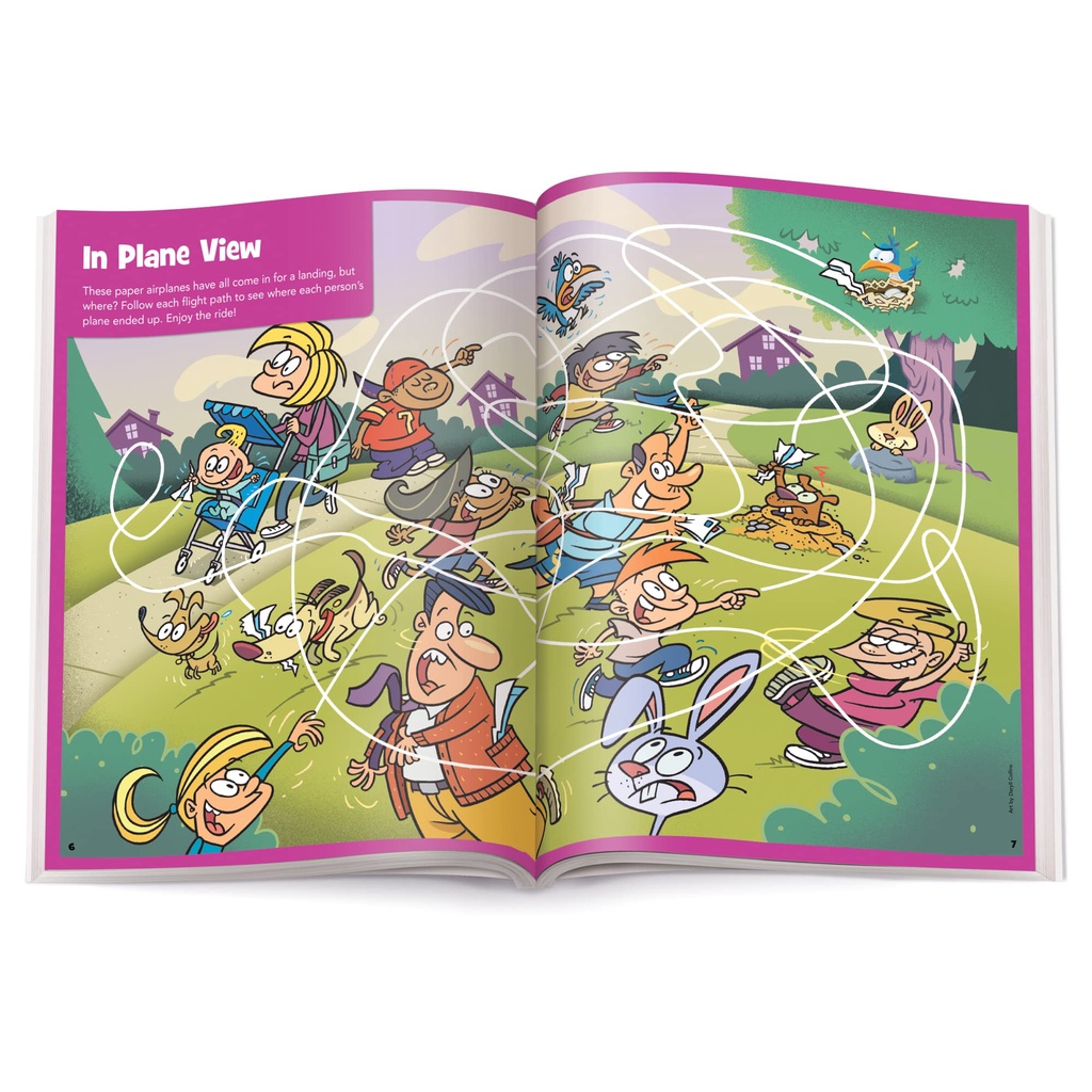 Sách - Anh: Highlights Jumbo Book Of Amazing Mazes