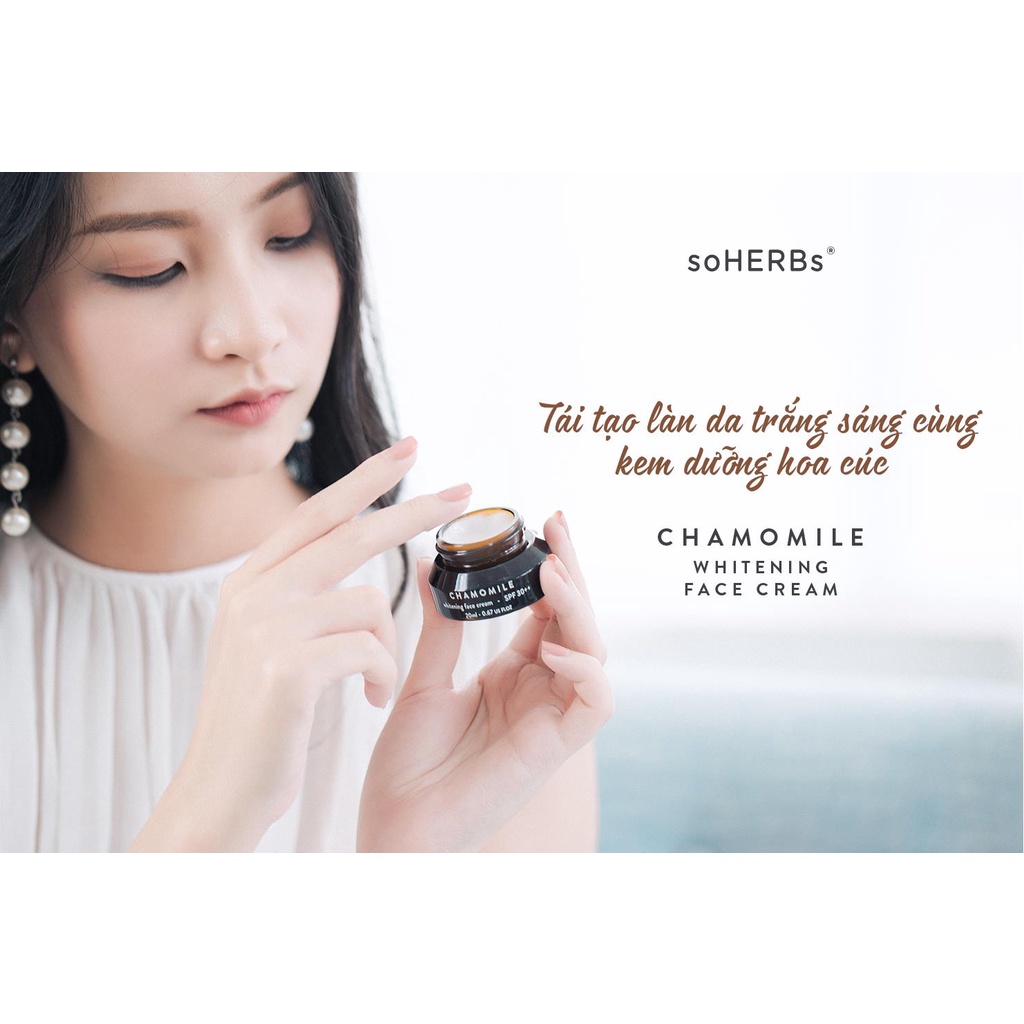 Serum Tảo Biển Dưỡng Da Se Khít Lỗ Chân Lông SOHERBS Seaweed Serum 20ml