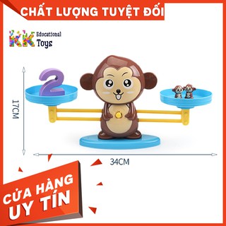 Đồ chơi giáo dục: Toán học cùng khỉ con Monkey balance - Kkstore