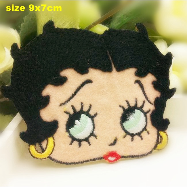 Betty Princess betty Miếng Vá Quần Áo Cổ Điển Thêu Tay Quần Áo Có Thể Ủi Được diy Độc Đáo