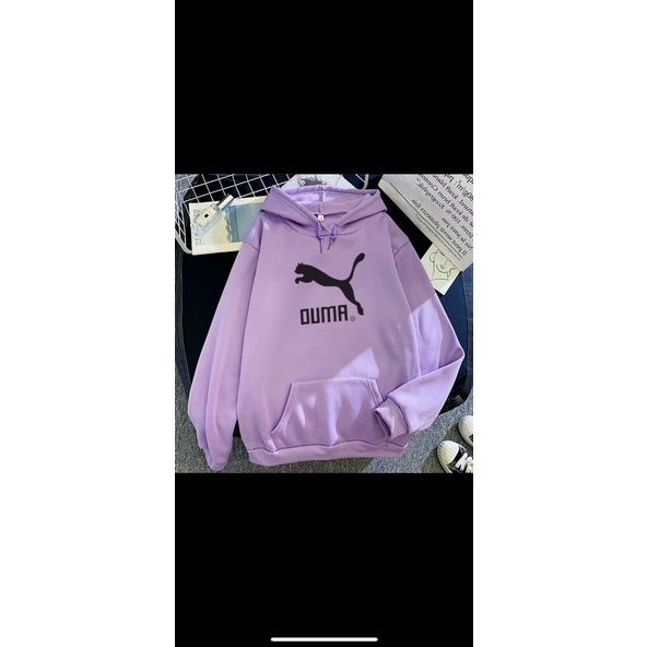 Áo hoodies in chữ lót bông nỉ mặc đi học đi chơi