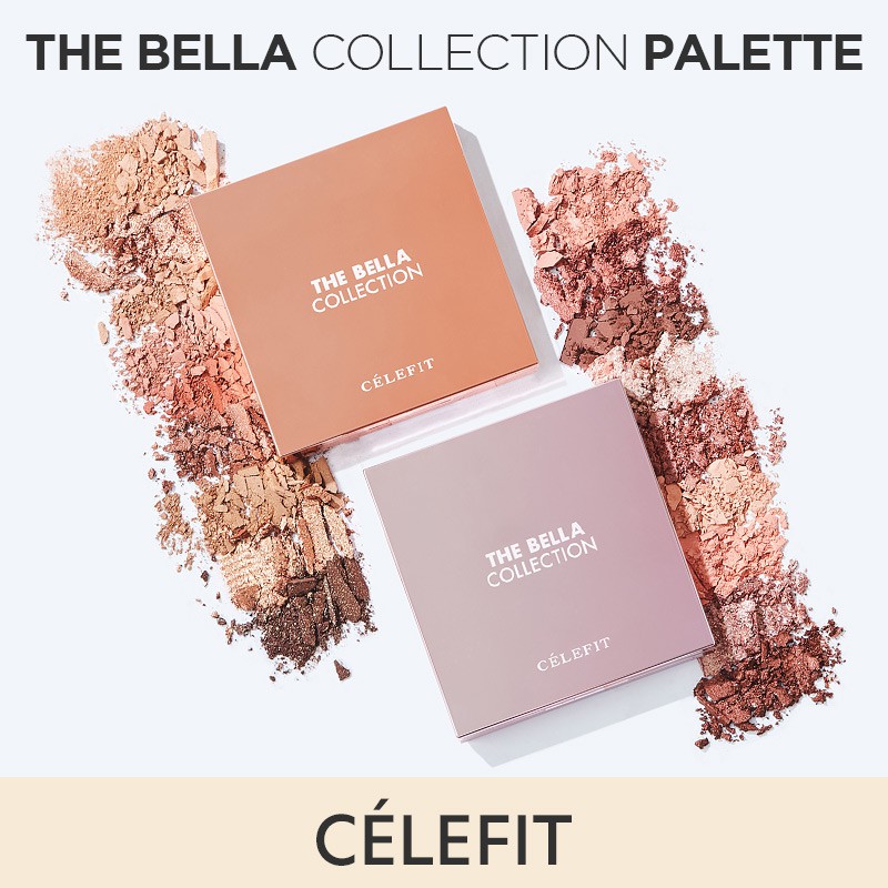 Bảng phấn mắt Celefit The Bella Collection 17g