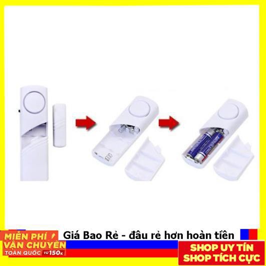 Chuông từ gắn cửa chống trộm (Kèm pin)